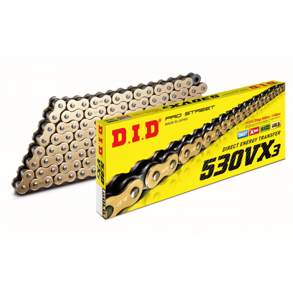 D.I.D. CHAIN 530VX3 Motorcycle Chain