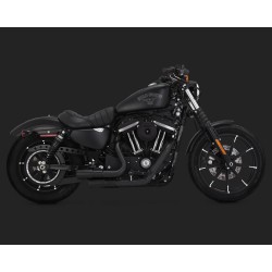 VANCE & HINES Mini Grenades Black for Harley Davidson Sportster 2004-2020