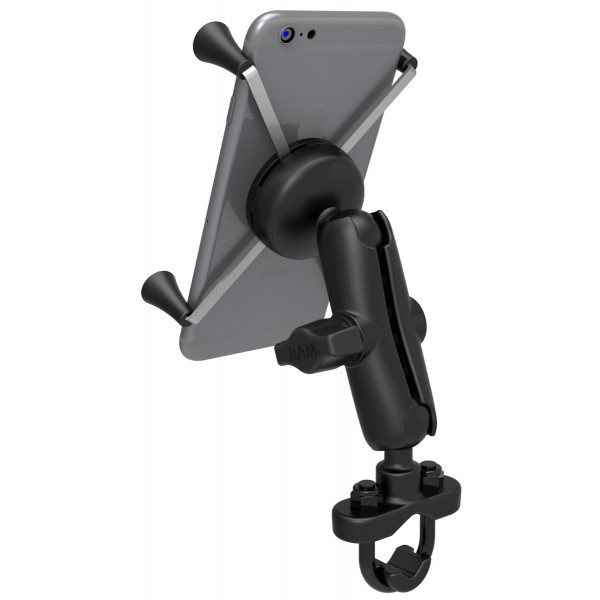 RAM MOUNTS X-Grip® Large Phone Mount with Handlebar U-Bolt Base