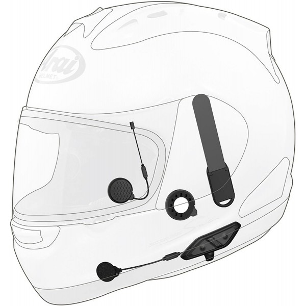 SENA 10U - Motorcycle Intercom System For Arai Full-Face Helmets