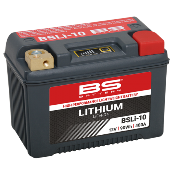BS-BATTERY LiFePO4 BSLi-10 Motorcycle Battery