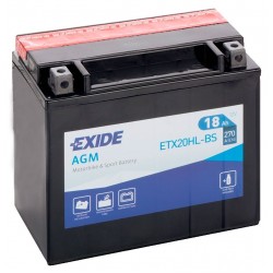 EXIDE Motorcycle Battery ETX20HL-BS