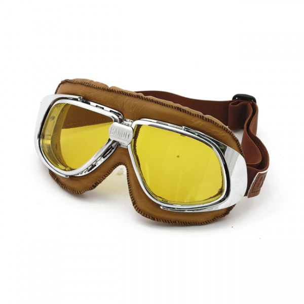 BANDIT Classic Leather Brown Goggles