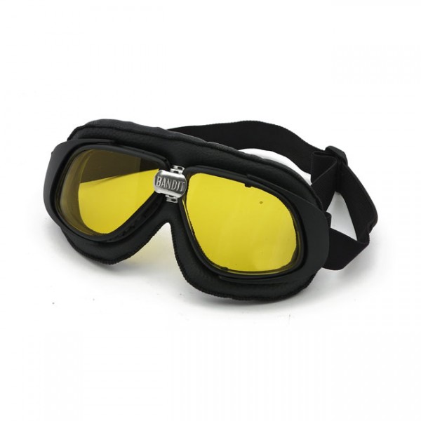 BANDIT Classic Leather Black Goggles