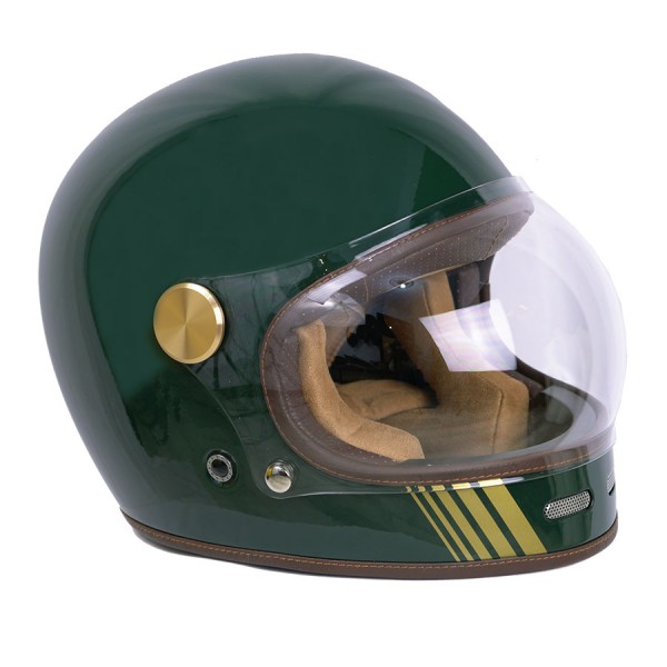 BY CITY Roadster II Dark Green - Motorcycle Helmet