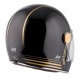 BY CITY Roadster II Gold Black - Motorcycle Helmet