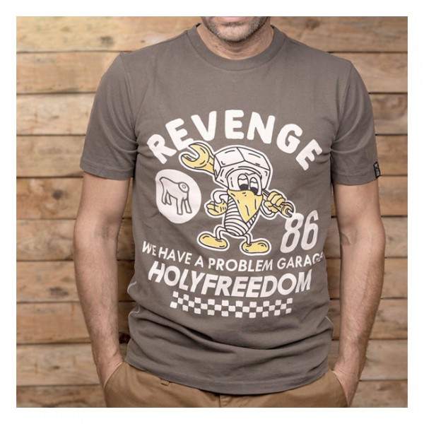 HOLY FREEDOM Revenge Green T-shirt