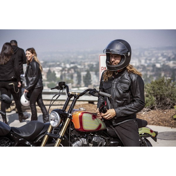 ROLAND SANDS DESIGN Paramount 74 Leather Motorcycle Jacket
