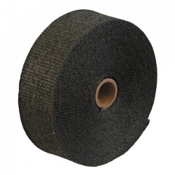 THERMO-TEC Exhaust Insulating Wrap 1" Wide Black