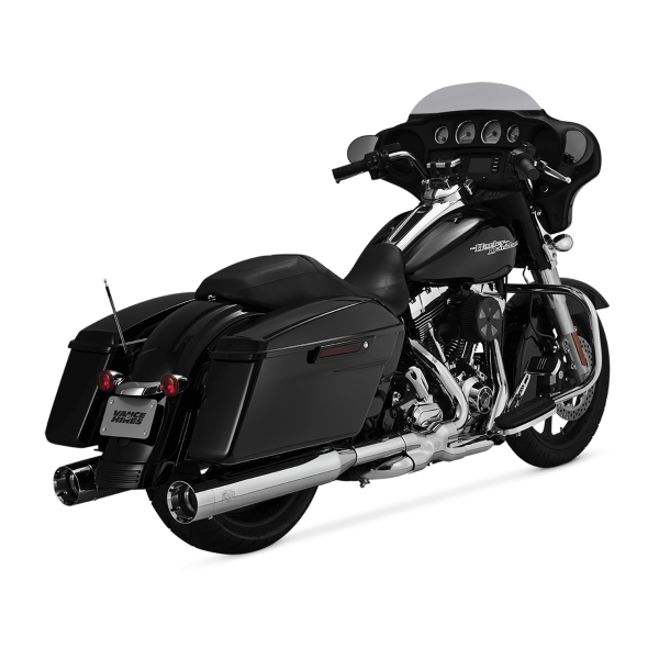 VANCE & HINES Oversized 450 Titan Slip-Ons, Harley Davidson Touring M8 2017-2022