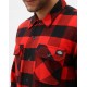 DICKIES New Sacramento Flannel Shirt, Red