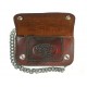 LUCKY 13 Death Glory, Embossed Leather Wallet