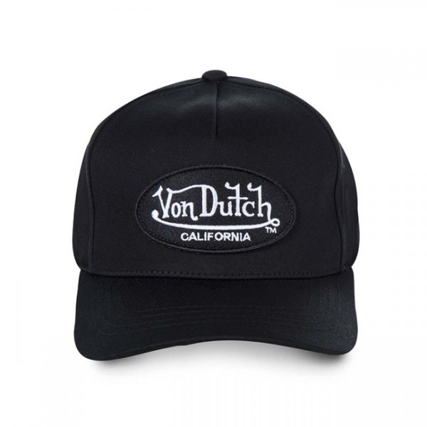 VON DUTCH Logo Cap Black