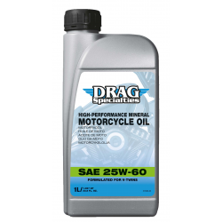 DRAG SPECIALTIES High Performance Mineral Motorcycle Oil SAE 25W-60