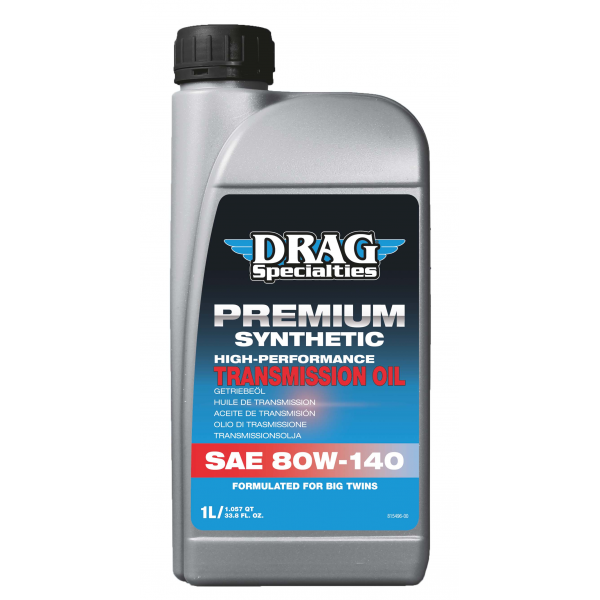 DRAG SPECIALTIES Premium Synthetic Transmission Oil 80W-140