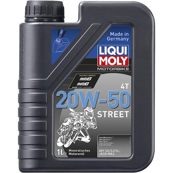 LIQUI MOLY Street 20W-50 Mineral Engine Oil